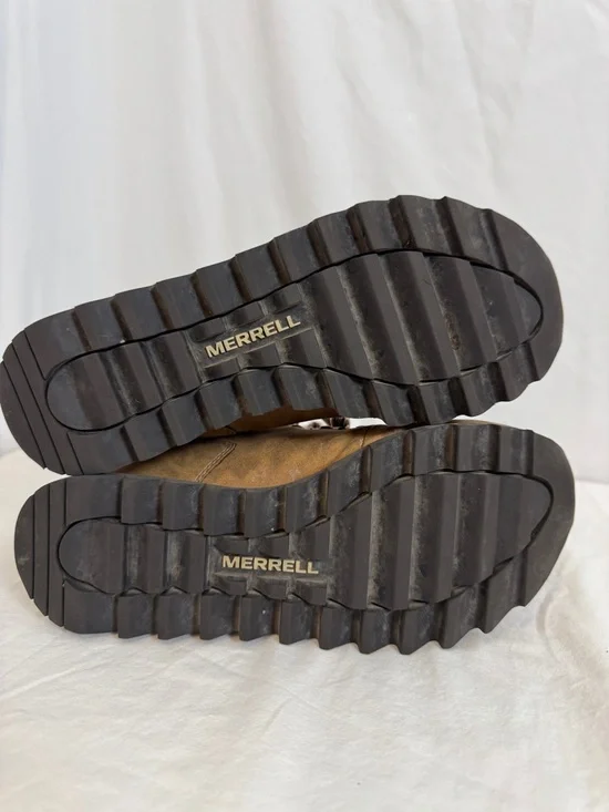 Merrell Alpine Hiker Boots – Women’s Size 8 – Camel/Tan Suede - Picture 6 of 6